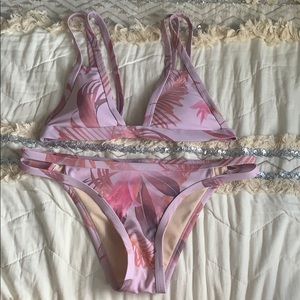 L.A heart small printed bikini set